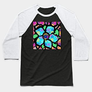 Flowers,Pop art,Pattern by LowEndGraphics Baseball T-Shirt